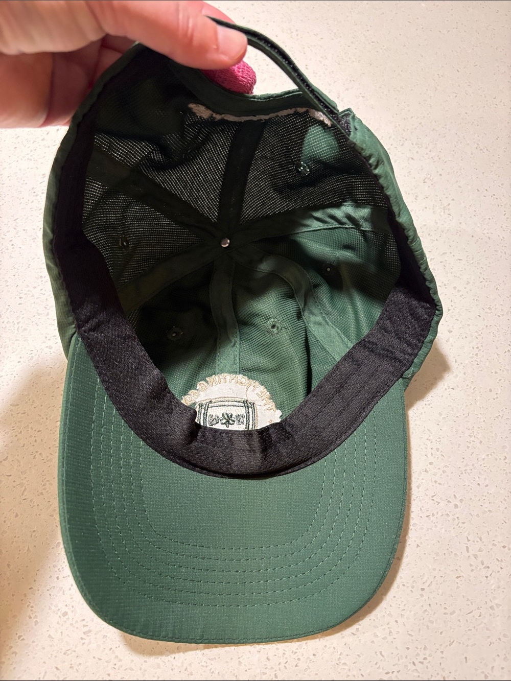 Green Embroidered Cap - Picture 4 of 5